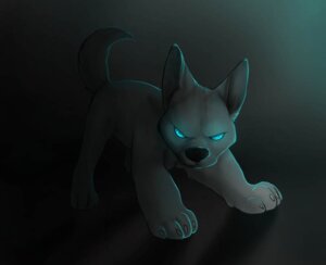Rating: Safe Score: 0 Tags: aggressive anniehyena_(artist) blue_eyes bolt_(bolt) bolt_(film) canid canine canis disney domestic_dog e621 feral fur german_shepherd glowing glowing_eyes herding_dog looking_at_viewer male mammal pastoral_dog paws solo white_body white_fur User: bunchy7s