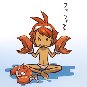 Rating: Safe Score: 0 Tags: 1:1 alternate_species clothing cosplay duo e621 feral generation_1_pokemon hair hitec human humanized krabby looking_at_viewer male mammal nintendo orange_hair pokemon pokemon_(species) short_hair underwear User: bunchy7s