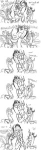 Rating: Safe Score: 0 Tags: absurd_res armor arthropod changeling_(mlp) chimera comic dialogue discord_(mlp) draconequus e621 english_text equid equine fangs feathered_wings feathers female feral friendship_is_magic group hasbro hi_res hole_(anatomy) horn laugh male mammal mickeymonster monochrome my_little_pony mythological_creature mythological_equine mythology nightmare_moon_(mlp) quadruped queen_chrysalis_(mlp) sketch tail teeth text winged_unicorn wings User: bunchy7s