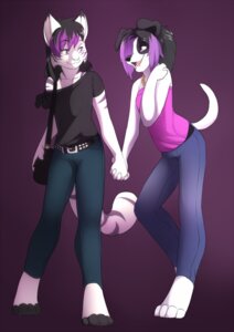 Rating: Safe Score: 0 Tags: anthro belt canid canine canis clothed clothing crossdressing digital_media_(artwork) domestic_dog duo e621 eye_contact facial_piercing felid feline femboy hand_holding highlights_(coloring) jailbird jewelry lip_piercing looking_at_another lynx male male/male mammal necklace open_mouth piercing pink_eyes purse romantic romantic_couple shaded smile tongue User: bunchy7s Rating: Safe Score: 0 Tags: anthro belt canid canine canis clothed clothing crossdressing digital_media_(artwork) domestic_dog duo e621 eye_contact facial_piercing felid feline femboy hand_holding highlights_(coloring) jailbird jewelry lip_piercing looking_at_another lynx male male/male mammal necklace open_mouth piercing pink_eyes purse romantic romantic_couple shaded smile tongue User: bunchy7s