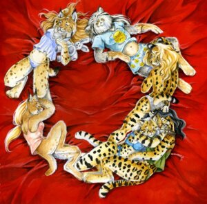 Rating: Safe Score: 0 Tags: 2008 acrylic_painting_(artwork) anthro black-footed_cat bottomless bra caracal caracal_(genus) cheetah circle clothed clothing cougar e621 eyes_closed felid feline felis female group heather_bruton iberian_lynx leopardus lynx mammal ocelot painting_(artwork) pallas's_cat panties plushie serval siberian_lynx sleeping sleepover sleepwear tail topless traditional_media_(artwork) traditional_painting_(artwork) underwear User: bunchy7s