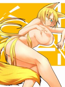 Rating: Questionable Score: 0 Tags: 3:4 animal_humanoid anime_style big_breasts blonde_hair blue_eyes breasts canid canid_humanoid canine canine_humanoid convenient_censorship e621 eyewear female fox fox_humanoid fox_tail glasses hair hair_covering_breasts holding_breast huge_breasts humanoid lying mammal mammal_humanoid nipples pen_(artist) solo tail User: bunchy7s