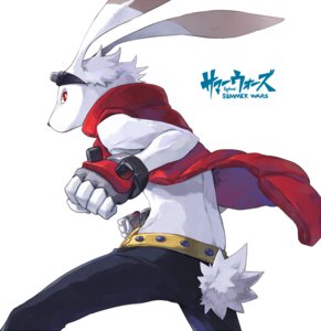 Rating: Safe Score: 0 Tags: 5_fingers anthro bottomwear cestus clothed clothing e621 english_text eyewear eyewear_on_head fingers fist fur gloves goggles goggles_on_head handwear japanese_text king_kazma lagomorph leporid looking_back male mammal pants rabbit rear_view red_eyes rpbbw simple_background solo summer_wars text topwear vest white_background white_body white_fur User: bunchy7s