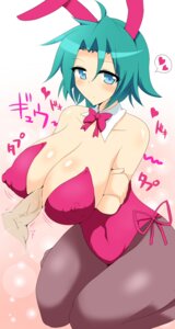 Rating: Explicit Score: 0 Tags: <3 animal_ears big_breasts blue_eyes blue_hair blush breasts bunnysuit cleavage female green_hair highres huge_breasts human inubousaki_ayako male original paizuri pantyhose penis rule34 straight uncensored veins wedge User: bunchy7s