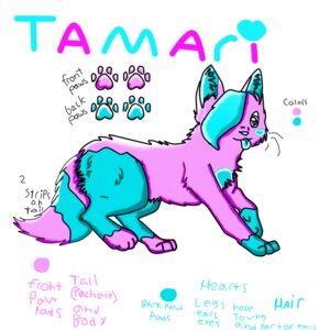 Rating: Safe Score: 0 Tags: 1:1 2013 ambiguous_gender blue_body blue_eyes blue_fur character_name color_swatch digitigrade e621 english_text facial_markings felid feral fur fur_markings grandfathered_content hair head_markings heart_(marking) heart_font heart_on_body heart_symbol mammal markings model_sheet multicolored_body multicolored_fur pink_body pink_fur quadruped simple_background solo sparklefur tail tamaritehkitteh text two_tone_body two_tone_fur User: bunchy7s