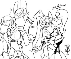 Rating: Explicit Score: 0 Tags: ! 1boy 4girls breasts cum cum_on_chest cum_on_face fellatio female imaajfpstnfo jenny_wakeman male mona_lethal multiple_females multiple_girls my_life_as_a_teenage_robot pussy queen_vexus robot robot_girl robotboy robotboy_(character) robotgirl_(robotboy) rule34 small_breasts smooth_skin tiny_breasts vexus vexus_qt2 User: bunchy7s
