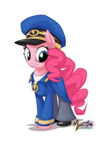 Rating: Safe Score: 0 Tags: 2014 clothing digital_media_(artwork) e621 earth_pony equid equine female feral friendship_is_magic hasbro hat headgear headwear horse mammal my_little_pony mysticalpha pinkie_pie_(mlp) pony solo uniform User: bunchy7s