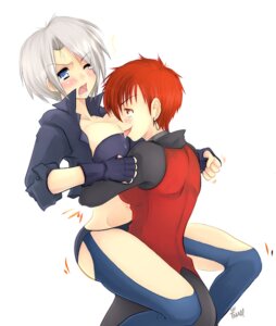 Rating: Questionable Score: 0 Tags: angel_(kof) bearhug blush breasts catfight cling female female_only human king_of_fighters licking multiple_females naughty_face rule34 snk vice_(kof) wrestling yuri User: bunchy7s