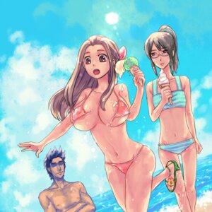 Rating: Explicit Score: 0 Tags: 1boy 2girls :o areola_slip asahina_kikuno bare_shoulders beach bikini black_hair breasts brown_hair cloud crossed_arms female food glasses high_heels holding ice_cream ice_cream_cone large_breasts loc_(pixiv) male mound_of_venus multiple_females multiple_girls navel nipples open_mouth ponytail ribbon ribbons rule34 sandals shoes sket_dance sky sojiro_agata striped striped_bikini striped_swimsuit sun swimsuit tied_hair torn_clothes unyuu_mimori wading wardrobe_malfunction water User: bunchy7s