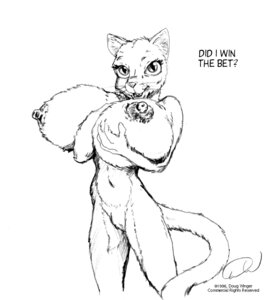 Rating: Explicit Score: 0 Tags: 1996 anthro big_breasts breasts copyright_symbol domestic_cat doug_winger e621 felid feline felis female huge_breasts hyper hyper_breasts mammal monochrome nipples simple_background solo symbol tail top_heavy traditional_media_(artwork) vintage User: bunchy7s
