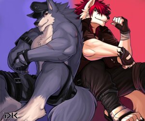 Rating: Safe Score: 0 Tags: 2013 alaskan_malamute anthro biceps big_muscles bottomwear canid canine canis clothed clothing domestic_dog drks drks_(drks) duo e621 fingerless_gloves footwear fur gloves hair handwear hat headgear headwear jacket leather looking_at_viewer male mammal muscular muscular_male nordic_sled_dog pants pecs pose scar shoes shorts spitz straps tail tattoo topless topwear wolf User: bunchy7s