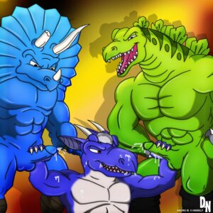 Rating: Explicit Score: 0 Tags: 1:1 2007 abs akuro anthro athletic balls bandage biceps big_muscles blue_body blue_penis blue_skin bodily_fluids bone_frill boots bottomless bracelet ceratopsian ceratopsid chasmosaurine claws clothed clothing countershading cum cum_on_arm cum_on_chest cum_on_face cum_on_penis cum_string cumshot dinosaur dragon dream_and_nightmare e621 ejaculation erection extreme_dinosaurs fangs footwear frill_(anatomy) genital_fluids genitals green_body green_penis green_skin grey_hair grin group group_sex hair handjob horn humanoid_genitalia humanoid_penis jewelry kneeling leaking male male/male marginocephalian muscular muscular_male mythological_creature mythological_scalie mythology nude open_mouth orgasm ornithischian pecs penile penis prehistoric_species purple_body purple_skin red_eyes reptile scales scalie sex shoes smile spike_(extreme_dinosaurs) stegosaurian stegosaurus stegz teeth threesome thyreophoran tongue topless triceratops trio white_body white_skin User: bunchy7s