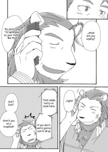 Rating: Safe Score: 0 Tags: anthro chest_tuft clothing comic cotton_(artist) dialogue e621 english_text felid fukuzawa fur greyscale lion male mammal monochrome pantherine solo text tooboe_bookmark tuft User: bunchy7s