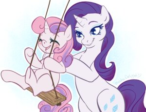 Rating: Safe Score: 0 Tags: blue_eyeshadow cool_colors cutie_mark duo e621 equid equine eyeshadow female feral friendship_is_magic fur hasbro horn makeup mammal mocha_delight my_little_pony mythological_creature mythological_equine mythology rarity_(mlp) sibling_(lore) simple_background sister_(lore) sisters_(lore) sweetie_belle_(mlp) swing tail unicorn white_background white_body white_fur young young_feral User: bunchy7s