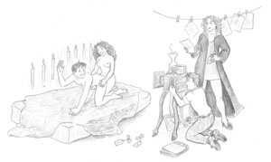 Rating: Explicit Score: 0 Tags: 2girls camera colin_creevey didodikali female gregory_goyle harry_potter male monochrome nipples recording rule34 slytherin vincent_crabbe witch_(harry_potter) User: bunchy7s