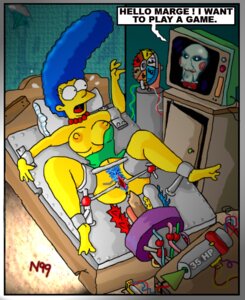 Rating: Explicit Score: 0 Tags: billy_the_puppet blue_hair bondage breasts crossover female imminent_rape jigsaw_(saw) marge_simpson necron99 predicament_bondage rule34 saw_(movie) saw_(series) spinning_wheel the_simpsons toy uncensored what User: bunchy7s