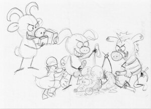Rating: Explicit Score: 0 Tags: ambiguous_gender goat guard_duck male male/ambiguous no_humans non-human non-human_only pearls_before_swine pig rat rule34 zebra User: bunchy7s