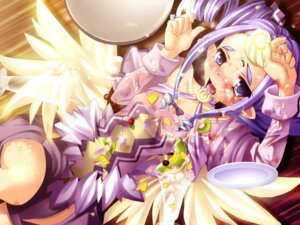 Rating: Questionable Score: 0 Tags: blush dessert drill_hair female food fruit glasses mess messy purple_eyes purple_hair riviel rule34 spill summon_night summon_night_4 tears wam wings User: bunchy7s