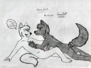 Rating: Explicit Score: 0 Tags: 2007 anthro black_body black_fur canid canine canis dialogue duo e621 english_text fur green_eyes james_wolf james_wolf_(artist) love male male/male mammal tail text white_body white_fur wolf yellow_eyes User: bunchy7s Rating: Explicit Score: 0 Tags: 2007 anthro black_body black_fur canid canine canis dialogue duo e621 english_text fur green_eyes james_wolf james_wolf_(artist) love male male/male mammal tail text white_body white_fur wolf yellow_eyes User: bunchy7s