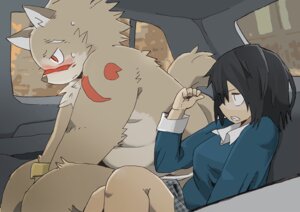 Rating: Questionable Score: 0 Tags: anthro backseat blush bodily_fluids car clothed clothing duo e621 female human inside_car inside_vehicle male mammal rabbit_zone slightly_chubby sweat tail topless tribal vehicle User: bunchy7s