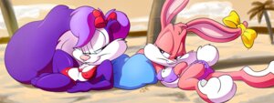 Rating: Questionable Score: 0 Tags: accessory anthro babs_bunny beach bedroom_eyes bikini blue_eyes bow_(feature) bow_accessory bow_ribbon camel_toe clothed clothing duo e621 eye_contact female fifi_la_fume hair_accessory hair_bow hair_ribbon ishoka lagomorph leporid looking_at_another mammal mephitid narrowed_eyes outside rabbit ribbons seaside seductive skimpy skunk striped_skunk swimwear tail tiny_toon_adventures two-piece_swimsuit warner_brothers young User: bunchy7s