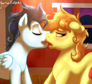 Rating: Questionable Score: 0 Tags: blue_body blue_feathers braeburn_(mlp) duo e621 earth_pony equid equine eyes_closed feathered_wings feathers feral friendship_is_magic hair hasbro hi_res hoodoo horse kissing male male/male mammal my_little_pony mythological_creature mythological_equine mythology pegasus pony shy soarin_(mlp) wings wonderbolts_(mlp) User: bunchy7s