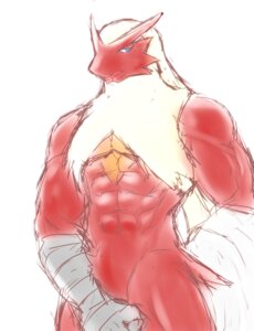 Rating: Safe Score: 0 Tags: 2013 abs anthro avian biceps biped bird blaziken blue_eyes e621 generation_3_pokemon looking_at_viewer male muscular muscular_anthro muscular_male nintendo nude open_mouth pecs pokemon pokemon_(species) pose red_body ryuukikeito simple_background solo standing User: bunchy7s