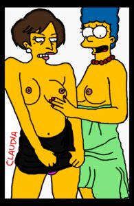 Rating: Explicit Score: 0 Tags: 20th_century_studios accurate_art_style bad_anatomy breasts claudia-r clothes color female female_only human judge_constance_harm marge_simpson multiple_females multiple_girls nipples rule34 standing the_simpsons topless yellow_body yellow_skin yuri User: bunchy7s