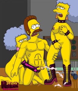 Rating: Explicit Score: 0 Tags: 20th_century_studios accurate_art_style bdsm dominatrix drawn-hentai female human male ned_flanders patty_bouvier rule34 selma_bouvier straight the_simpsons yellow_body yellow_skin User: bunchy7s