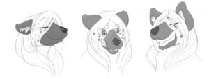 Rating: Safe Score: 0 Tags: ambiguous_form bared_teeth clenched_teeth conditional_dnp e621 ears_back expression_sheet expressions eyes_closed female fys grin headshot_portrait hyena inner_ear_fluff mammal monochrome pivoted_ears portrait sefeiren sketch smile snout solo spots spotted_hyena teeth tuft wide_eyed User: bunchy7s