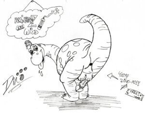 Rating: Explicit Score: 0 Tags: anus balls dinosaur hanna-barbera male male_only monochrome penis rule34 tagme testicles the_flintstones User: bunchy7s