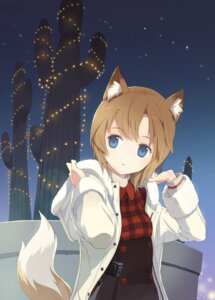 Rating: Safe Score: 0 Tags: animal_humanoid blue_eyes bottomwear brown_bottomwear brown_clothing brown_hair cactus canid canid_humanoid canine canine_humanoid christmas_decorations christmas_lights clothed clothing detailed_background dipstick_tail e621 female fox fox_humanoid fully_clothed fur_trim_(clothing) gingham gun hair half-length_portrait hood humanoid inner_ear_fluff jacket mammal mammal_humanoid markings night outside plaid plant portrait ranged_weapon red_clothing red_topwear short_hair sky solo star starry_sky string_lights tail tail_markings tiv topwear tuft weapon white_outerwear User: bunchy7s