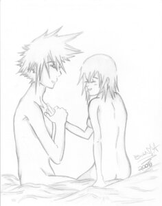 Rating: Explicit Score: 0 Tags: 1boy 1girls disney female greyscale kairi kingdom_hearts male monochrome naked pencil_(artwork) rule34 sora sora_(kingdom_hearts) square_enix User: bunchy7s
