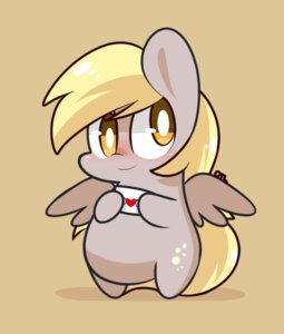 Rating: Safe Score: 0 Tags: amber_eyes blonde_hair cutie_mark derpy_hooves_(mlp) e621 equid equine feathered_wings feathers female feral friendship_is_magic fur grey_body grey_feathers grey_fur hair hasbro heart_symbol letter long_hair mackinn7 mammal my_little_pony mythological_creature mythological_equine mythology pegasus simple_background slightly_chubby smile solo standing wings yellow_eyes User: bunchy7s