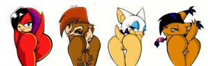 Rating: Explicit Score: 0 Tags: 4girls akito_yagami anthro anus archie_comics ass bat chipmunk echidna feline female lynx mobian_(species) nicole_the_lynx pussy rodent rouge_the_bat rule34 sally_acorn sega smooth_skin sonic_(series) sonic_satam sonic_the_hedgehog_(archie) sonic_the_hedgehog_(comics) sonic_the_hedgehog_(series) squirrel tail tsunami_the_echidna User: bunchy7s