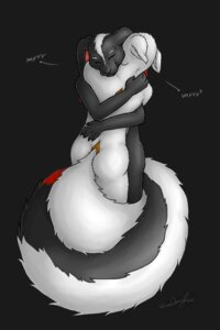 Rating: Safe Score: 0 Tags: anthro arctic_fox canid canine duo e621 exponential_functions forceswerwolf fox hug hybrid lagomorph leporid male mammal mephitid murring nude rabbit simple_background skunk skunkhase skunny swiftayama tail true_fox User: bunchy7s
