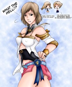 Rating: Explicit Score: 0 Tags: 2girls ashelia_b'nargin_dalmasca dialogue english_text female final_fantasy final_fantasy_xii human human_female penelo rule34 tagme text vaan User: bunchy7s