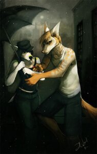 Rating: Safe Score: 0 Tags: anthro belt black_hair bottomwear canid canine canis cigarette clothed clothing detailed detailed_background domestic_dog duo e621 female fire hair hat headgear headwear holding_object holding_umbrella lighter looking_at_viewer male mammal markings night outside pants raining shirt simul tail tank_top toony topwear umbrella User: bunchy7s Rating: Safe Score: 0 Tags: anthro belt black_hair bottomwear canid canine canis cigarette clothed clothing detailed detailed_background domestic_dog duo e621 female fire hair hat headgear headwear holding_object holding_umbrella lighter looking_at_viewer male mammal markings night outside pants raining shirt simul tail tank_top toony topwear umbrella User: bunchy7s