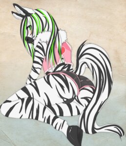 Rating: Questionable Score: 0 Tags: 2010 anthro blush bottomwear clothed clothing crossdressing e621 equid equine femboy hi_res jack_hyperfreak_(hyperfreak666) male mammal shorts solo stripes tail tartii zebra User: bunchy7s