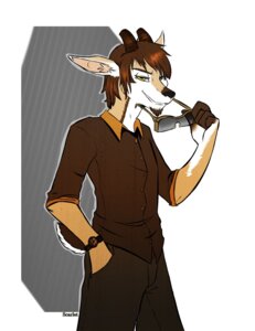 Rating: Safe Score: 0 Tags: 5_fingers anthro beard biped black_nose bottomwear brown_hair clock clothing collared_shirt digital_media_(artwork) dress_shirt e621 eyewear facial_hair fingerless_(marking) fingers fur hair hand_in_pocket holding_eyewear holding_object horn long_ears looking_aside looking_at_viewer male movits outline pants pockets portrait rolled_up_sleeves scarlet-frost shirt short_hair short_tail smile solo standing sunglasses tail tan_body tan_fur three-quarter_portrait topwear watch white_body white_fur wristwatch yellow_eyes User: bunchy7s