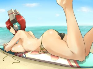 Rating: Questionable Score: 0 Tags: beach bikini breasts cosmic_break female headgear large_breasts maril_march meril_march red_hair rule34 skj solo surfboard swimsuit yellow_eyes User: bunchy7s