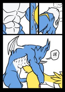 Rating: Explicit Score: 0 Tags: abs all_fours anthro anthro_on_anthro balls bandai_namco bent_over biceps black_border blue_balls blue_body blue_penis blue_skin bodily_fluids border breath canid canine chest_tuft comic countershading cum cum_inside digimon digimon_(species) doggystyle dragon duo e621 erection evolution_(transformation) evolution_through_sex exveemon eyes_closed female female_penetrated flamedramon from_behind_position fur gadonstriom genital_fluids genitals horn humanoid_genitalia humanoid_penis interspecies male male/female male_penetrating male_penetrating_female mammal membrane_(anatomy) membranous_wings muscular mythological_creature mythological_scalie mythology nanogrrr nude orgasm penetration penile penile_penetration penis penis_in_vagina renamon scalie sex side_view simple_background tail transformation tuft vaginal vaginal_penetration white_background white_body white_fur wings yellow_body yellow_fur User: bunchy7s