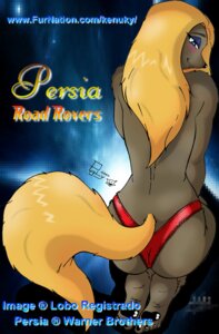 Rating: Questionable Score: 0 Tags: 2002 anthro canid canine canis clothing domestic_dog e621 female kenuky looking_back mammal panties persia_(road_rovers) rear_view road_rovers solo tail thong underwear User: bunchy7s