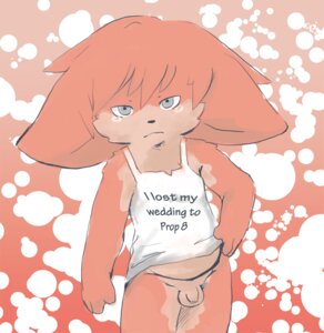 Rating: Explicit Score: 0 Tags: anthro bottomless clothed clothing e621 grey_eyes lgbt_pride male mammal mek proposition_8 shirt solo stated_homosexuality stated_sexuality topwear unknown_species young young_anthro young_male User: bunchy7s Rating: Explicit Score: 0 Tags: anthro bottomless clothed clothing e621 grey_eyes lgbt_pride male mammal mek proposition_8 shirt solo stated_homosexuality stated_sexuality topwear unknown_species young young_anthro young_male User: bunchy7s