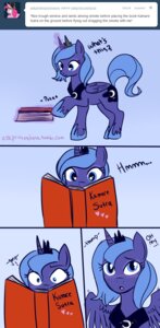 Rating: Questionable Score: 0 Tags: blue_body blue_eyes blue_feathers blue_hair blush book comic cutie_mark e621 embarrassed english_text equid equine feathered_wings feathers female feral friendship_is_magic hair hasbro heart_symbol hi_res horn humor long_hair looking_at_viewer luna-roo magic mammal my_little_pony mythological_creature mythological_equine mythology princess_luna_(mlp) pun quadruped solo tail text tumblr wing_boner winged_unicorn wings User: bunchy7s Rating: Questionable Score: 0 Tags: blue_body blue_eyes blue_feathers blue_hair blush book comic cutie_mark e621 embarrassed english_text equid equine feathered_wings feathers female feral friendship_is_magic hair hasbro heart_symbol hi_res horn humor long_hair looking_at_viewer luna-roo magic mammal my_little_pony mythological_creature mythological_equine mythology princess_luna_(mlp) pun quadruped solo tail text tumblr wing_boner winged_unicorn wings User: bunchy7s