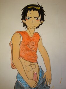 Rating: Explicit Score: 0 Tags: ao_no_exorcist male male_only okumura_rin rule34 solo tagme User: bunchy7s