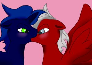 Rating: Safe Score: 0 Tags: blue_body blue_hair blush duo e621 equid equine fan_character feathered_wings feathers friendship_is_magic hair hasbro horn kissing male male/male mammal my_little_pony mythological_creature mythological_equine mythology pegasus rainbowspring red_body red_feathers shadow_spark_(mlp) simple_background spades_(mlp) toony unicorn wings User: bunchy7s