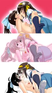 Rating: Explicit Score: 0 Tags: banaga bow bra breasts clothing female kyon kyonko rule34 rule_63 skirt small_breasts suzumiya_haruhi suzumiya_haruhi_no_yuuutsu yuri User: bunchy7s