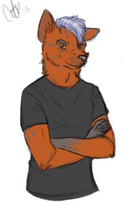Rating: Safe Score: 0 Tags: 2013 anthro brown_eyes claribelle clothed clothed_anthro clothed_male clothing crossed_arms dated digital_drawing_(artwork) digital_media_(artwork) e621 eyebrows fingers fur grey_eyebrows grey_hair grey_nose hair half-length_portrait hyena inner_ear_fluff looking_at_viewer male male_anthro mammal orange_body orange_fur orange_inner_ear_fluff portrait pose riho shirt signature simple_background solo spots spotted_hyena three-quarter_view topwear tuft white_background User: bunchy7s Rating: Safe Score: 0 Tags: 2013 anthro brown_eyes claribelle clothed clothed_anthro clothed_male clothing crossed_arms dated digital_drawing_(artwork) digital_media_(artwork) e621 eyebrows fingers fur grey_eyebrows grey_hair grey_nose hair half-length_portrait hyena inner_ear_fluff looking_at_viewer male male_anthro mammal orange_body orange_fur orange_inner_ear_fluff portrait pose riho shirt signature simple_background solo spots spotted_hyena three-quarter_view topwear tuft white_background User: bunchy7s