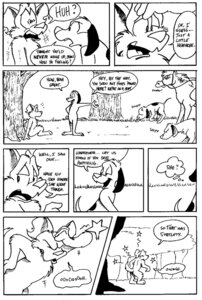 Rating: Safe Score: 0 Tags: anthro canid canine canis comic dialogue domestic_dog e621 english_text equid equine eric_schwartz female fox group horse male mammal monochrome outside pain plant tail tammy_vixen text tor_dog tree wounded User: bunchy7s